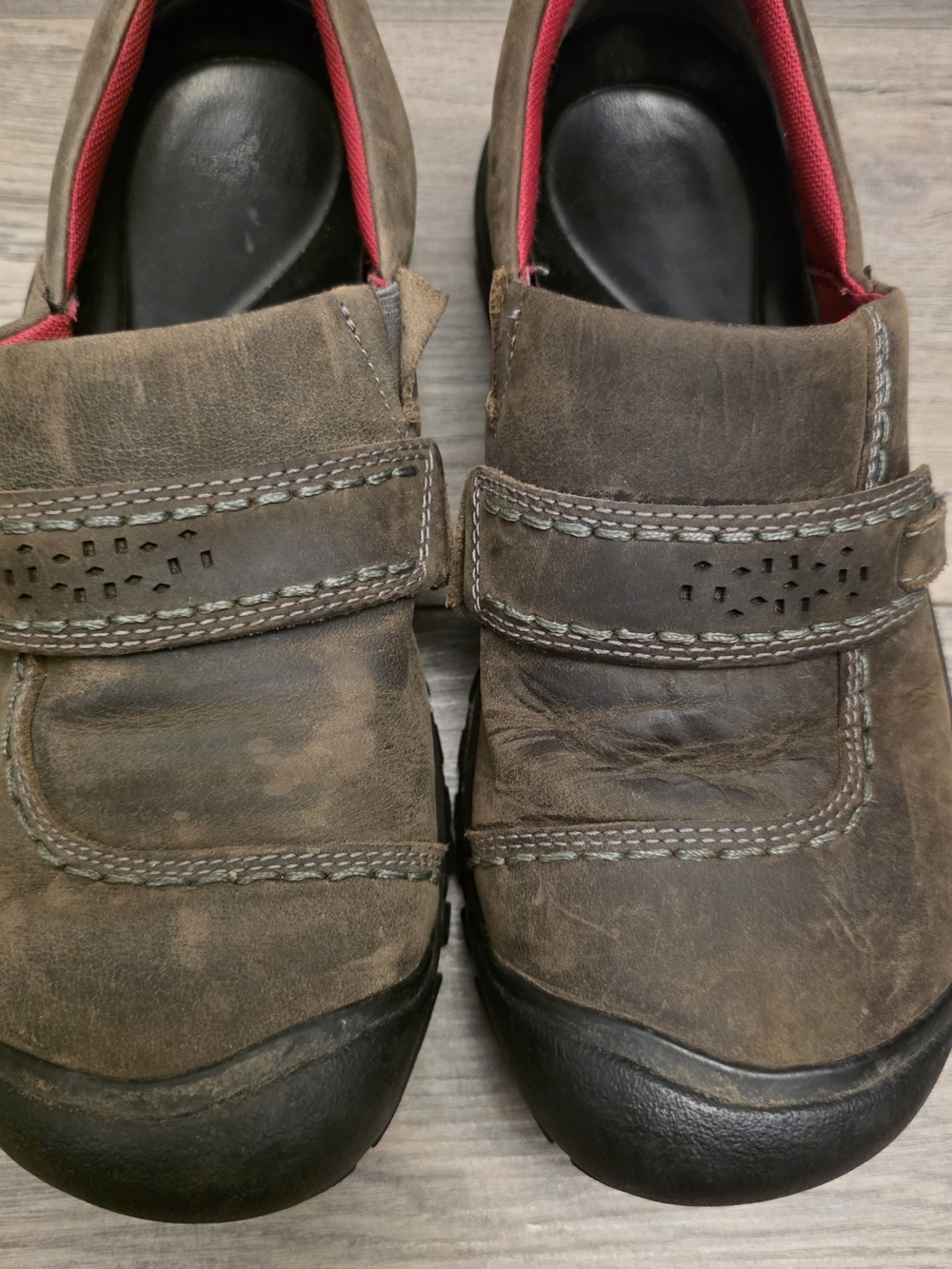 KEEN Kaci Leather Slip-Ons Size 9.5 - Picture 4 of 8